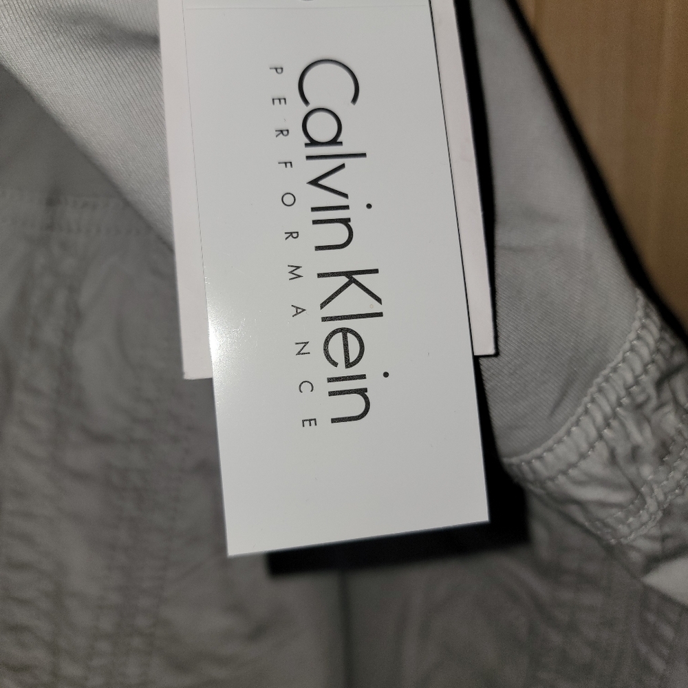 Womens Plus Sz 2X NWT Calvin Klein Gray Cropped Capris Casual Pocket Pants - Picture 6 of 12